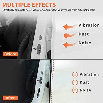 26 Feet Rubber Edge Trim Weather Stripping, BISOTHAI Self-Adhesive Rubber U Channel Edge Trim for Car Doors, Hatches, and Glass, Steel Plates, Easy Cut to Size(Black) - size: 26Ft