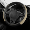 Skechers Steering Wheel Cover,Max Cushioning Leather Steering Wheel Cover Universal Fit 14" 1/2-15" Car Wheel Protector for Men Women Fit Suvs,Vans,Sedans,Car,Trucks,Beige - color: Beige