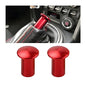 Turn Knob Drift Button, 2 Pcs E-Brake Handle Handbrake Emergency Cover, Hand Spin Turn Lever Knob Lock Button, Aluminum Replacement Car Accessories Compatible with GT86, FRS, BRZ