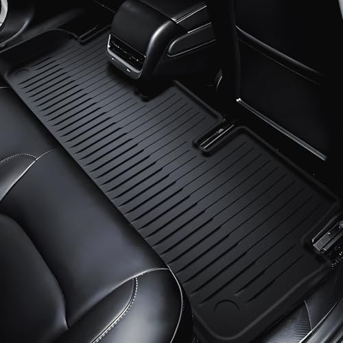 Tesla Model 3 Highland 2024 2026 Floor Mats Set, Custom Fit All Weather TPE Car Mats with Front & Rear Floor Liners, Trunk Cargo Liner & Rear Storage Mats, 6PCS Model 3 Accessories - size: Floor Mats for 2024-2026 Model 3 Highland| 6PCS
