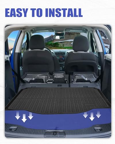 Trunk Mat for Chevrolet Chevy Trax 2014-2023 & Buick Encore 2013-2023 Accessories All Weather Cargo Liner Rear Trunk Mat Pet Mat - size: Trunk Mat