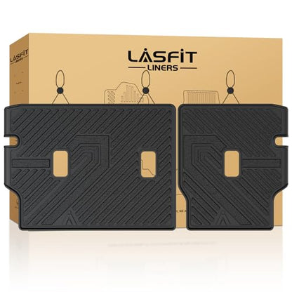 LASFIT Rear Seat Back Protector for Honda Passport 2026, All Weather TPE Pet Friendly Custom Fit Passport Second Row Back Seat Cover Mat Liner Accessories, Black - style: 7）For Honda Passport | 2026 | Seat Back Protector