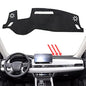 smabee Car Dash Cover Mat for Mitsubishi Outlander PHEV 2026 2025 2024 2023 (with HUD) Dashboard Cover Flannel Material Sun Shade Pad Car Sunscreen Pad Sun Protection Pad 2025 Outlander Accessories