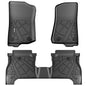 KARPAL Floor Mats for Jeep Gladiator JT 2020-2025 2026, All Weather TPE Custom Fit Floor Liners Car Mats Accessories, Front & 2nd Row - style: 2020-2026 | For Jeep Gladiator | 1st & 2nd Row