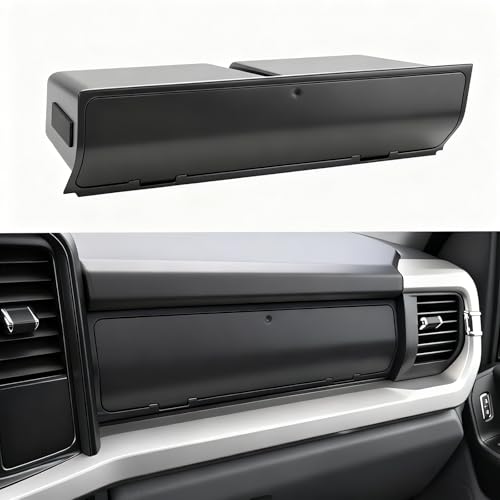 Glove Box Organizer Compatible with 2022-2026 Ford F150 STX XL/2023-2025 Lightning Pro/2025 Lightning XLT Passenger Side Hidden Insert Accessories Glove Storage Compartment Organizer Tray - size: 22-26 F150