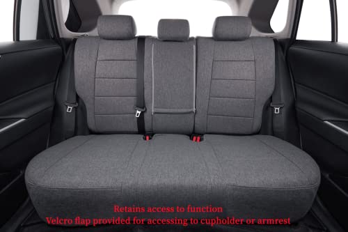Custom Seat Covers Compatible with Select Toyota RAV4 Hybrid 2016 2017 2018 Models (Gray,Full Set) - color: Gray, size: 2016-2018 Hybrid only