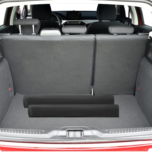 2 Pack Dent Prevent Car Door Protector 33.46 Inch Magnetic Removable Car Door Dent Protector Lengthen and Widen Prevents Scratches Dings, Black