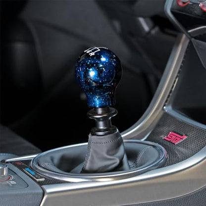 Cosmic Space Shift Knob Compatible with Subaru 6 Speed WRX: 2015-25 / STI: 2004-21, Cosmic Blue - color: Cosmic Blue