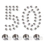 GSE Games & Sports Expert Stainless Steel Cup Holder, Drop-in Cup Holder for Casino Poker Tables, Work Desks, Boats, RVs, Cards & Trucks (Slide Under) - color: Small, style: 50-Pack