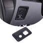 Car Electronic Handbrake Trim Cover Compatible with Chevrolet Corvette C8 2020-2025, ABS Dashboard Electronic Handbrake Switch Panel Cover Trims (Matte Black) - color: Matte Black