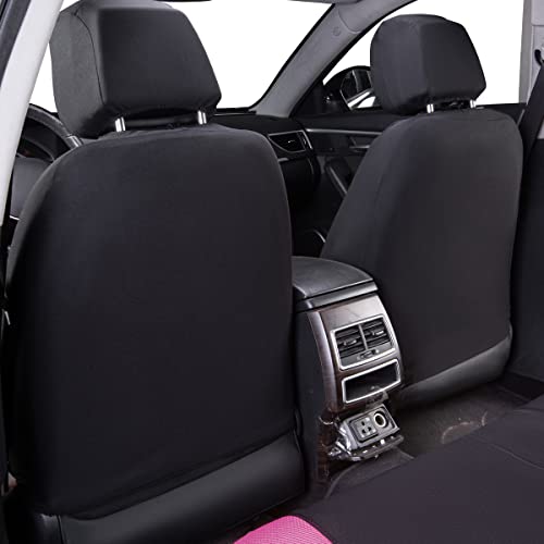 Flying Banner Butterfly car seat Covers ful Set Fashion Universal Lady Woman Female Rear Bench Split Colorized (Full Set, Pink) - color: Pink, size: Full set