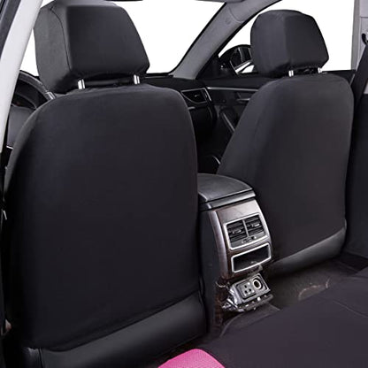 Flying Banner Butterfly car seat Covers ful Set Fashion Universal Lady Woman Female Rear Bench Split Colorized (Full Set, Pink) - color: Pink, size: Full set
