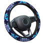 GENANY Brainrot Meme Steering Wheel Cover, Non Slip Polyester Car Wheel Protector for Car SUV Truck, Universal 15 Inch - color: Brainrot 67