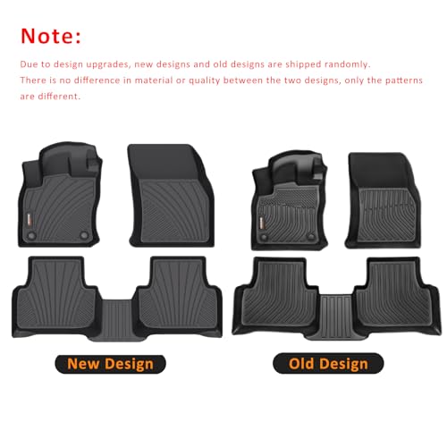 Binmotor-for Volkswagen Taos AWD 2026 2025 2024 2023 2022(Not for FWD) All Weather Floor Mats and Cargo Liner Set, Heavy Duty Car Floor Liners-Black for Taos Accessories - style: 1) Car Mats for VW Taos AWD (2022-2026) full set
