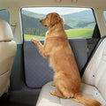 Car Door Protector for Dogs, 31.5 × 27.6 in Anti Scratch 600D Oxford Fabric, Door Protector from Dog Scratching, Door Guards for Cars, Compatible with SUV Pickup Trucks (Gray)