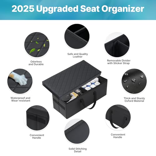 Car Seat Organizer for Subaru Ascent 2019-2026, Console Organizer Backseat Box for Subaru Ascent, Dog Toy Box Storage Bin Kids Toys Baby Supplies Travel Accessories - style: Ascent