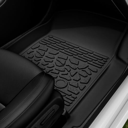 AUTOSAVER88 Floor Mats & Cargo Liners Fit for Chevrolet Suburban/GMC Yukon XL 7 Seater with Bucket Seats 2021-2025 2026, TPE All Weather Custom 1st & 2nd & 3rd Row Mats Floor Liners Car Mats Full Set - style: 21-26 Suburban/Yukon XL Full Set 7 Seater