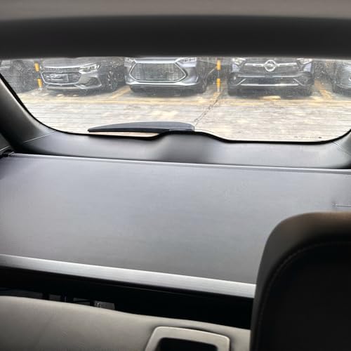 D-Lumina Cargo Cover - Compatible with Kia EV9 2024 2025 - Retractable Rear Luggage Trunk Security Covers Protector Anti Theft Shield Shade, Canvas - size: Black-Fit EV9 2024-UP