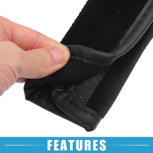 Universal Car Handbrake Cover Protector Bling Rhinestone Handbrake Decoration Cover Flannel Rhinestone Black