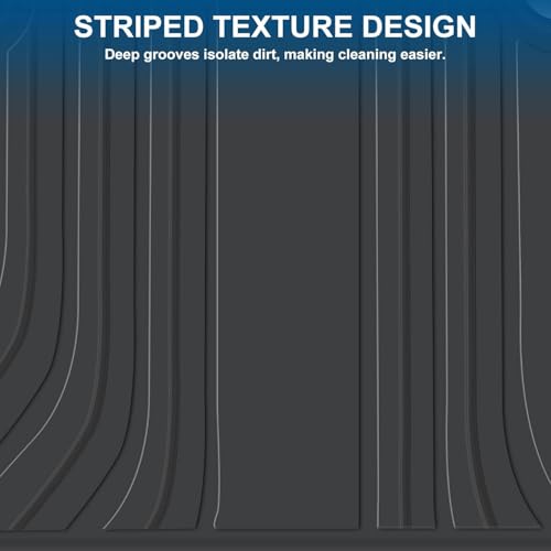 Car Floor Mat Custom Fit for BMW 3/4 Series 2019-2026 G20 G21 M3(G80) M4(G83) i4(G26) Black Red Rubber Auto Floor Liners Set All Weather Protection Heavy Duty Odorless