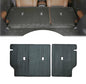 Cargo Liner Compatible with 2021-2026 Bronco Sport Trunk Mat Back Seat Cover Protector (Backrest Mats) - size: For 2021-2026 Ford Bronco Sport(Backrest Mat)
