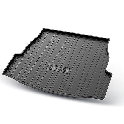 Cargo Liners Fits Toyota RAV4 2019-2023 Rear Trunk Floor Mats 3D Boot Tray All-Weather TPE Black - size: RAV4 2019-2023