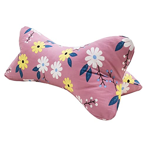 Neck & Cervical Pillows Dog Bone Shaped Travel Neck Pillows With Washable Removable Cover For Car Bus Truck Driving Comfort Head Rest Support Bone Pillows For Neck Chiropractic Pillow ( Size : F ) - size: F