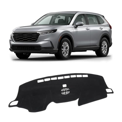 KUST Black Dash Cover for Honda CR-V CRV 2017-2022 Left Hand Driving Non-Slip Dashboard Cover Interior for CR-V CRV Accessories Custom Fit Dash Mat Sunshade Windshield Glare - size: 62.2''×14.8'' (Honda CRV 17-22)