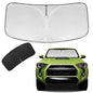 for Toyota 4Runner 2010-2024 2025 2026 Sun Shade Sunshade Windshield Cover - 4 Layers Front Window Shade for 4-Runner Custom Fit Sun Visor - 240T Retractable Shade Blocks UV Rays Car Accessories - size: for 4Runner 2010 - 2026