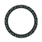 Gothic Bat Elastic Stretch Steering Wheel Cover 15 inch, Car Accessories Cover for Women Men, Breathable Anti-Slip - color: D03100155