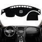 Dashboard Cover Dash Mat Fit for in-finiti 12-09 FX35,2013 FX37,13-09 FX50,17-14 QX70 (Without HUD Models),Car Dash Board Mat Anti-Glare Carpet,Non-Slip Pad (Black) - color: Black, size: Fit 09-12 FX35 - (Black)