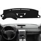 Dash Cover Mat Custom Fit for Infiniti G35 with Clock Outside, Dashboard Cover Pad Carpet Protector BY58(Black) - color: Clock Outside, Black