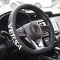 XITER Leather Steering Wheel Cover for Versa 2020-2026,with Versa Logo - color: Versa 2020-2026,With "Versa " LOGO