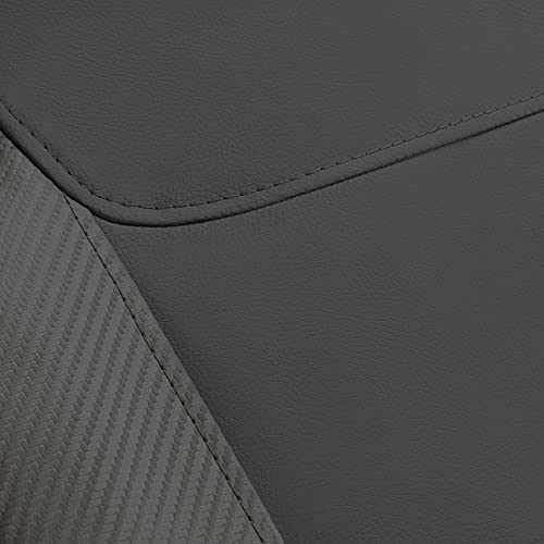 Flying Banner car seat Covers Protects Water Proof Faux Leather Carbon Fiber Fronts Gray Gray - color: Gray Gray, size: Front Pair -- 2PCS