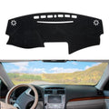 Dashboard Dash Cover Mat Carpet Compatible with 2007-2011 Toyota Camry(Black) - size: 2007-2011 Toyota Camry