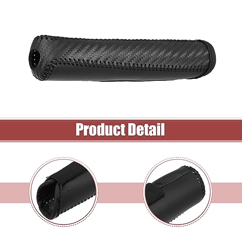 X AUTOHAUX Car Handbrake Cover Protector Carbon Fiber Pattern for Toyota Corolla 2014 2015 2016 2017 2018