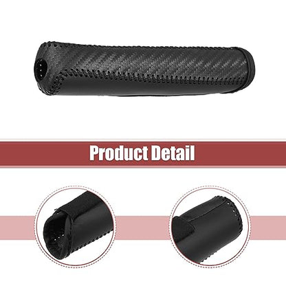 X AUTOHAUX Car Handbrake Cover Protector Carbon Fiber Pattern for Toyota Corolla 2014 2015 2016 2017 2018