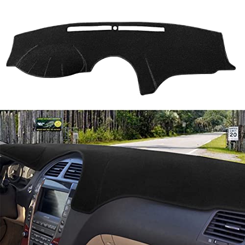 Dash Cover Mat Custom Fit for Lexus ES350 2007-2012, Dashboard Cover Pad Carpet Protector (Black) F117 - color: 07-12 Lexus ES350 Black