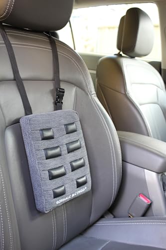 Stretchsit Cushion - Lumbar Support/backrest for Chairs/car Seats - Traction/Decompression for Relief from Lower Back, Upper Back, Neck, disc, and Sciatic Pain - Posture Support
