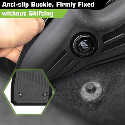 Floor Mats for Chevy/Chevrolet Sonic 2012-2020, Heavy Duty TPE Waterproof Non-Slip All Weather Protection Custom