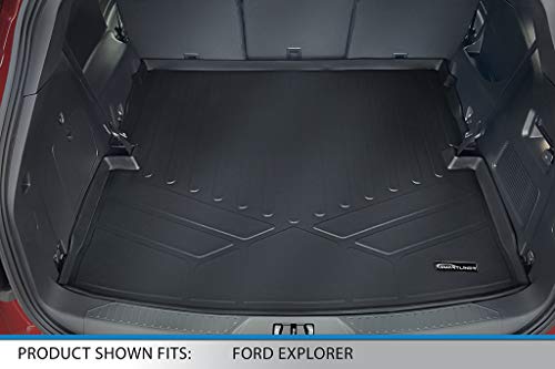 SMARTLINER All Weather Custom Cargo Liner Behind The 2nd Row Compatible with 2020-2023 Ford Explorer