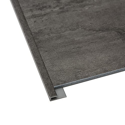 Palisade 94 in. Vinyl Trim Kit in Ashen Slate - color: Ashen Slate