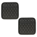 2PCS Car Side Pocket Organizer, Universal Waterproof PU Leather Auto Seat Gap Filler Storage Bag, Self-Adhesive Multifunctional Car Door Sunglasses Holder Pouch for Phone, Card (S) - size: S