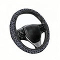Leopard Print Steering Wheel Cover | Non Slip, Breathable Neoprene | Universal 15 Inch Fit (14.5"-15.5") | Comfort Grip | Fade Resistant | Easy Install-Comfort Grip for Cars, Trucks, SUVs