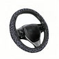 Leopard Print Steering Wheel Cover | Non Slip, Breathable Neoprene | Universal 15 Inch Fit (14.5"-15.5") | Comfort Grip | Fade Resistant | Easy Install-Comfort Grip for Cars, Trucks, SUVs