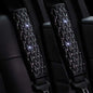 2 Pcs Car Seat Belt Pads, Crystal Rhinestone Auto Seatbelt Cover, PU Leather Shoulder Strap Covers Bling Bling for Lady Girls Universal Fit (2 pcs Seat Safety Belt Pads) - color: 2 pcs Seat Safety Belt Pads