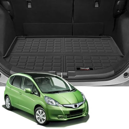 Custom for 2008-2013 Honda Fit/Jazz Cargo Mats Trunk Liner All Weather TPE Protection Mat Accessories (for 2008-2013 Honda Fit)