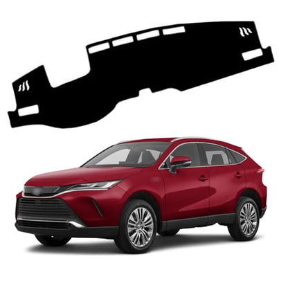 XITER Polyester Dashboard Cover Mat Carpet Dash Nonslip Sun Shade Mat Compatible For Venza 2021 2022 2023 2024 2025(With HUD) - size: 2021-2024 Venza (With HUD)