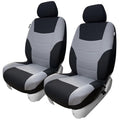 Champlus Car Seat Covers, Breathable and Durable Mesh 2 Front Bucket Seat Covers, Universal Fit Automotive Sedan Cars, SUVs, Trucks, Mini Vans, Airbag Compatible, Easy to Install