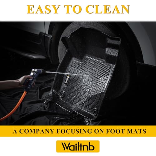 Wailtnb-All Weather Floor Mats for Chevrolet Suburban & GMC Yukon XL 2015-2020 Custom Fit Chevy Suburban & Yukon XL 2015-2020 Waterproof Durable Accessories for Suburban - style: 30|For Suburban/Yukon XL | 2015-2020 | Mats